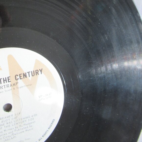 Supertramp, Crime of the Century, VG+, Vintage, Vinyl, Album, Music, 70s - Picture 7 of 12